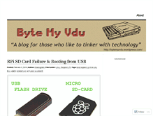 Tablet Screenshot of bytemyvdu.wordpress.com