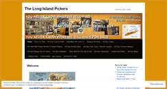Desktop Screenshot of longislandpickers.wordpress.com