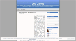 Desktop Screenshot of loslibros.wordpress.com