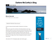 Tablet Screenshot of darlenemccarthy.wordpress.com