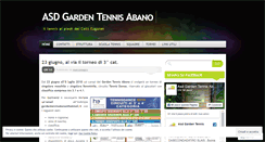 Desktop Screenshot of gardentennisabano.wordpress.com