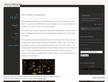 Tablet Screenshot of jennymarsden.wordpress.com