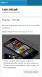 Mobile Screenshot of micwkblog.wordpress.com