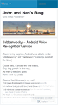 Mobile Screenshot of johnandnan.wordpress.com
