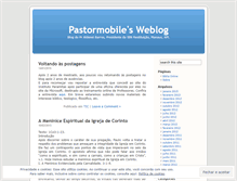 Tablet Screenshot of pastormobile.wordpress.com