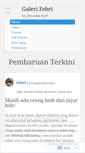 Mobile Screenshot of febriantoedypratama.wordpress.com