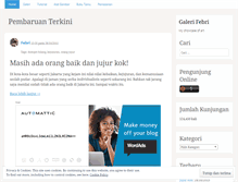 Tablet Screenshot of febriantoedypratama.wordpress.com