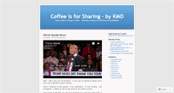 Desktop Screenshot of kmocoffee.wordpress.com