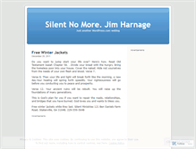 Tablet Screenshot of jimharnage.wordpress.com