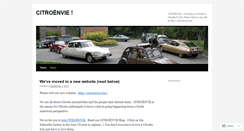 Desktop Screenshot of citroenvie.wordpress.com