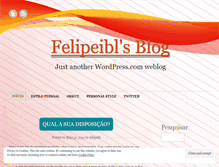 Tablet Screenshot of felipeibl.wordpress.com