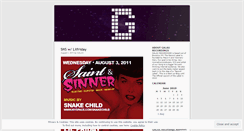 Desktop Screenshot of galaxmusic.wordpress.com