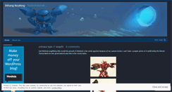 Desktop Screenshot of blucrab.wordpress.com