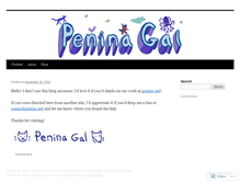 Tablet Screenshot of peninacomix.wordpress.com