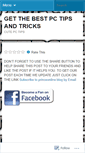 Mobile Screenshot of cutepctips.wordpress.com