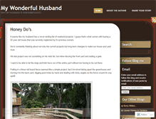 Tablet Screenshot of mywonderfulhusband.wordpress.com