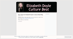 Desktop Screenshot of edoyleculturebeat.wordpress.com