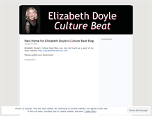 Tablet Screenshot of edoyleculturebeat.wordpress.com