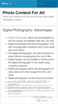 Mobile Screenshot of greenphotocontest.wordpress.com