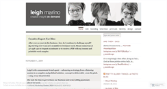 Desktop Screenshot of leighmarino.wordpress.com