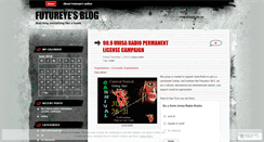 Desktop Screenshot of futureye.wordpress.com
