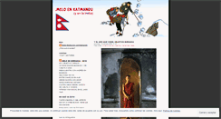 Desktop Screenshot of katmandu.wordpress.com