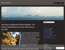 Tablet Screenshot of mediacomgmbh.wordpress.com
