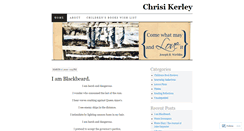 Desktop Screenshot of chrisikerley.wordpress.com
