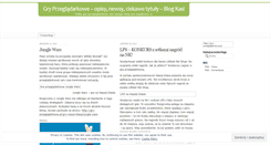 Desktop Screenshot of gryprzegladarkowefree.wordpress.com