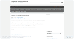 Desktop Screenshot of hawkeyeconsultingadvisors.wordpress.com