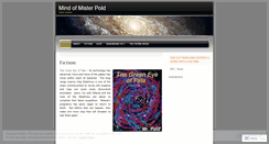 Desktop Screenshot of mindofmisterpold.wordpress.com