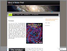 Tablet Screenshot of mindofmisterpold.wordpress.com