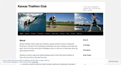 Desktop Screenshot of kansastriathlonclub.wordpress.com