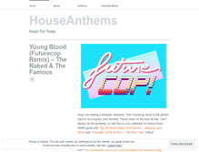 Tablet Screenshot of houseanthems.wordpress.com