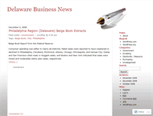 Tablet Screenshot of debusinessnews.wordpress.com