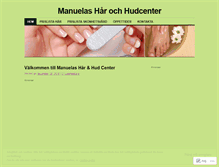 Tablet Screenshot of manuelaharohud.wordpress.com