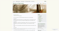 Desktop Screenshot of monicabaum.wordpress.com