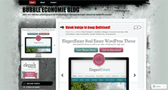 Desktop Screenshot of bubbleeconomie.wordpress.com