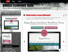 Tablet Screenshot of bubbleeconomie.wordpress.com