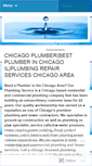 Mobile Screenshot of plumberinchicagoil.wordpress.com