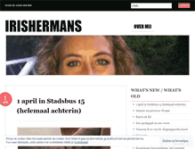 Tablet Screenshot of irishermans.wordpress.com