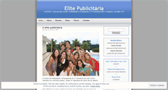 Desktop Screenshot of elitepublicitaria.wordpress.com