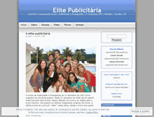 Tablet Screenshot of elitepublicitaria.wordpress.com