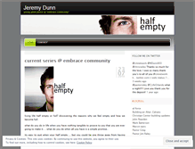 Tablet Screenshot of jeremydunn.wordpress.com