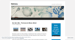 Desktop Screenshot of fabinery.wordpress.com