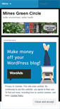 Mobile Screenshot of minesgreencircle.wordpress.com