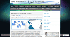 Desktop Screenshot of gissic.wordpress.com