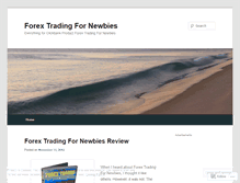 Tablet Screenshot of blogforextradingfor.wordpress.com