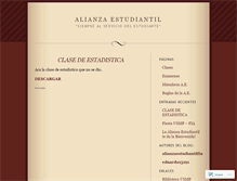 Tablet Screenshot of aeusmp.wordpress.com