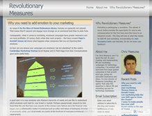 Tablet Screenshot of measuresconsulting.wordpress.com